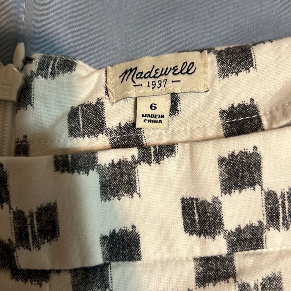 Madewell 1937 Women’s Gray/White Casual Shorts